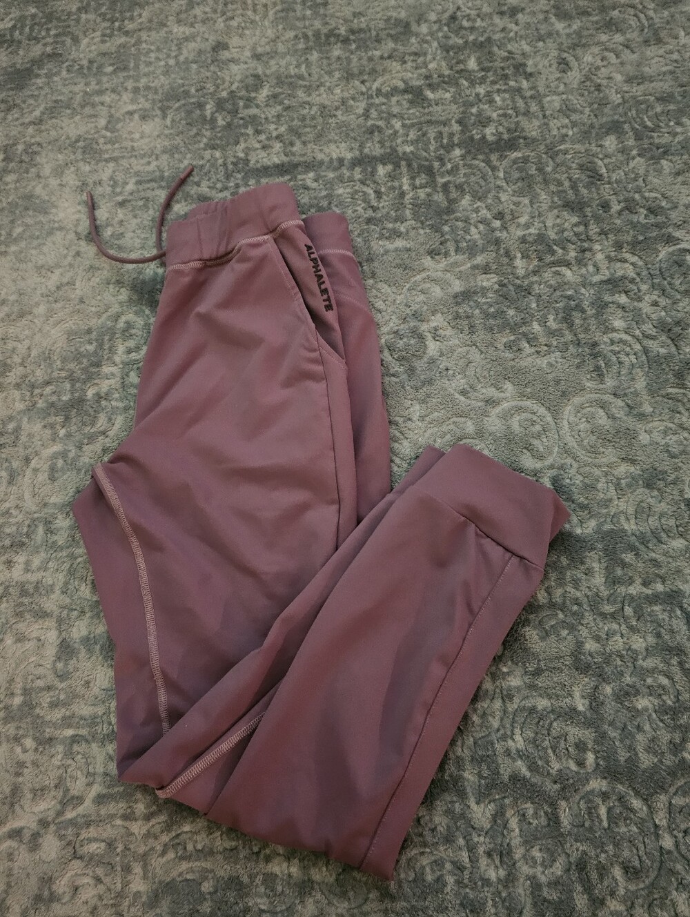 Alphalete Mauve Track Joggers